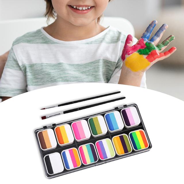 Painting Palette Makeup Fancy Dress Drawing Washable with Artist